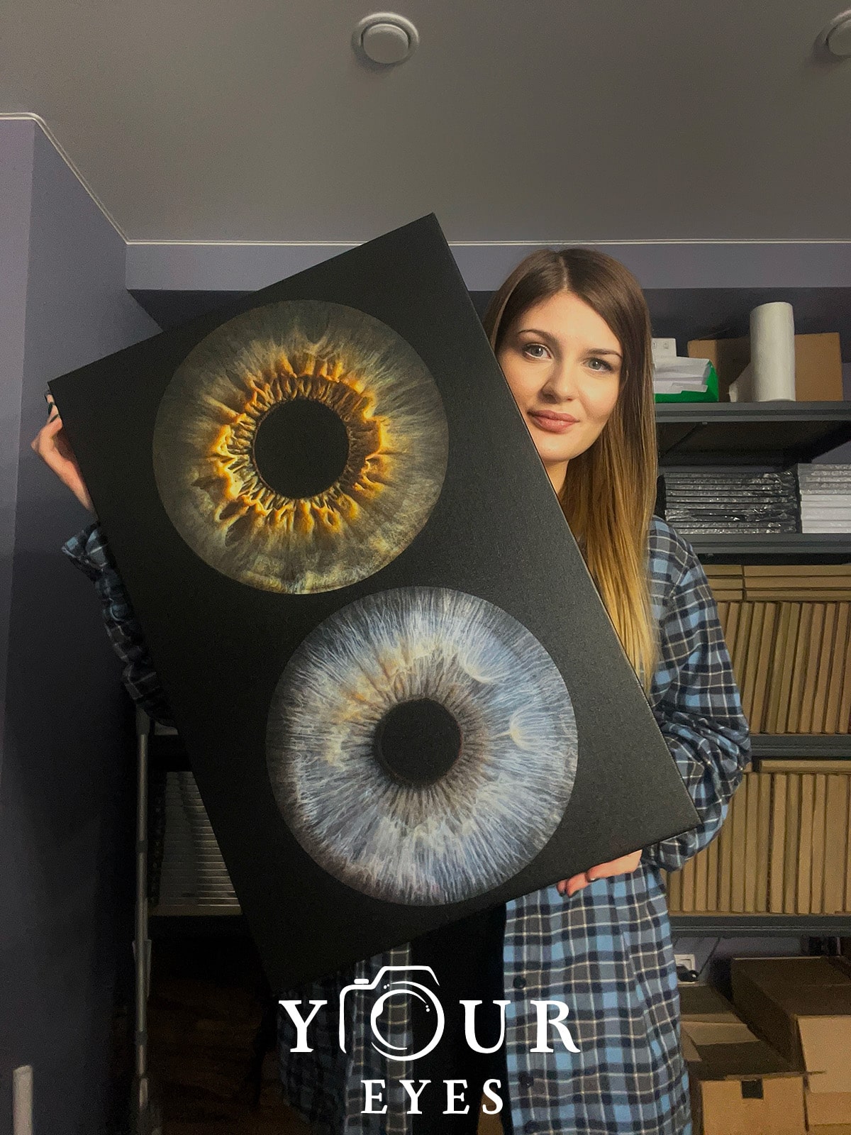Студия Your-Eyes - фотография радужки глаза